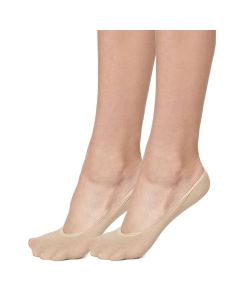 Topsocks footies fine cotton 2-pack